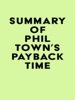 Summary of Phil Town's Payback Time