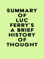Summary of Luc Ferry's A Brief History of Thought