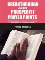 Breakthrough and prosperity prayer points