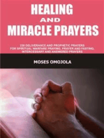 Healing and miracle prayers