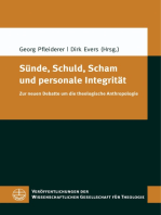 Sünde, Schuld, Scham und personale Integrität: Zur neuen Debatte um die theologische Anthropologie