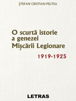 O Scurta Istorie A Genezei Miscarii Legionare 1919-1925