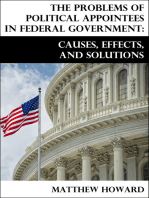 The Problems of Political Appointees in Federal Government