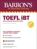 TOEFL iBT: with 8 Online Practice Tests