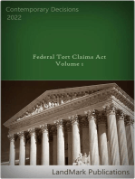 Federal Tort Claims Act: Volume 1: Volume 1: Contemporary Decisions