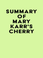 Summary of Mary Karr's Cherry