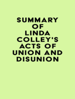 Summary of Linda Colley's Acts of Union and Disunion