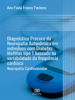 Diagnóstico Precoce da Neuropatia Autonômica em indivíduos com Diabetes Mellitus tipo 1 baseado na variabilidade da frequência cardíaca: neuropatia cardiovascular