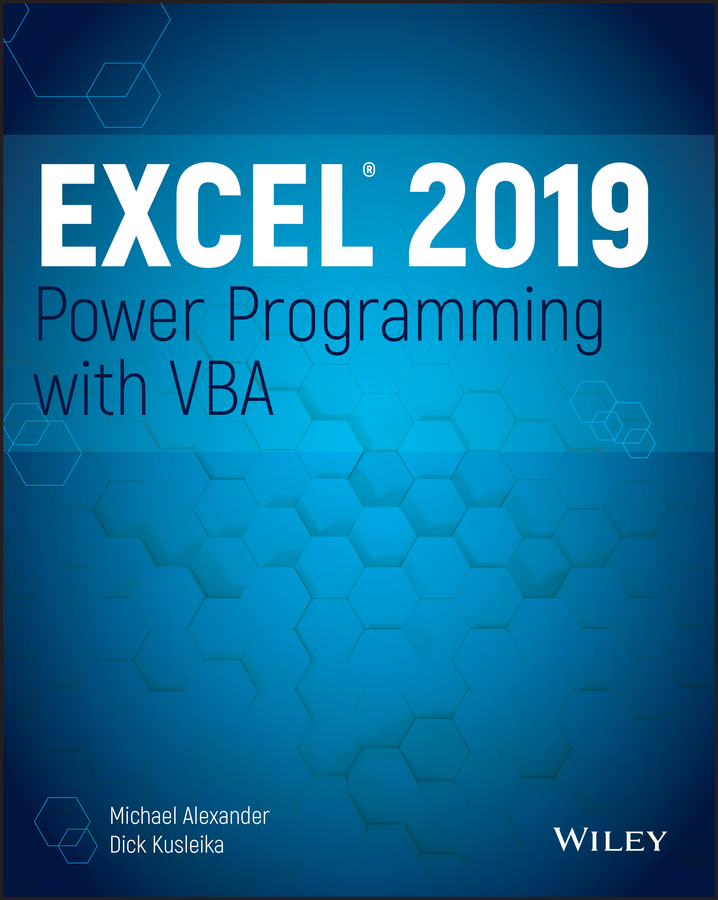 Excel 2019 Power Programming with VBA by Michael Alexander, Dick Kusleika -  Ebook | Scribd