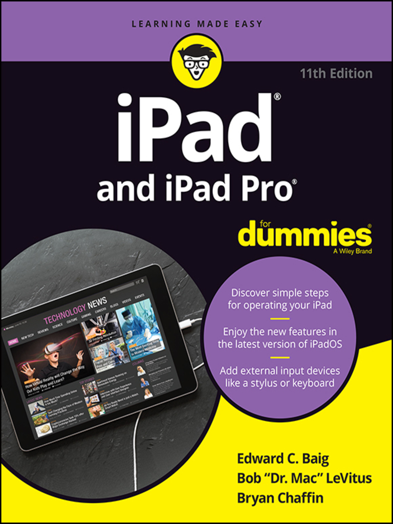 iPad and iPad Pro For Dummies by Edward C. Baig, Bob LeVitus, Bryan Chaffin  - Ebook | Scribd