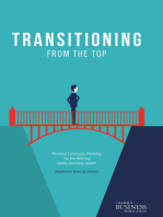 Transitioning from the Top: Personal Continuity Planning for the Retiring Family Business Leader