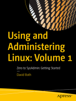 Using and Administering Linux: Volume 1: Zero to SysAdmin: Getting Started