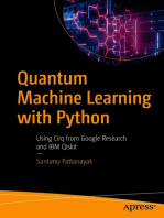 Quantum Machine Learning with Python: Using Cirq from Google Research and IBM Qiskit