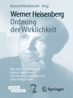 Werner Heisenberg, Ordnung der Wirklichkeit: Mit einer Einleitung von Helmut Rechenberg und einem Kommentar von Ernst Peter Fischer