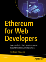 Ethereum for Web Developers: Learn to Build Web Applications on top of the Ethereum Blockchain