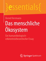 Das menschliche Ökosystem: Ein humanökologisch-erkenntnistheoretischer Essay