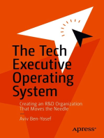 The Tech Executive Operating System: Creating an R&D Organization That Moves the Needle
