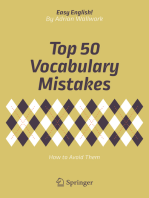 Top 50 Vocabulary Mistakes: How to Avoid Them