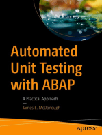 Automated Unit Testing with ABAP: A Practical Approach