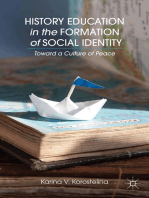 History Education in the Formation of Social Identity: Toward a Culture of Peace
