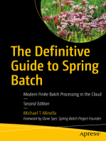 The Definitive Guide to Spring Batch: Modern Finite Batch Processing in the Cloud
