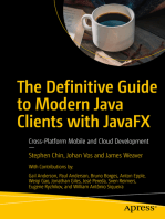 The Definitive Guide to Modern Java Clients with JavaFX: Cross-Platform Mobile and Cloud Development