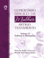 Comentário Bíblico da Mulher Antigo Testamento - Volume II Salmos a Malaquias