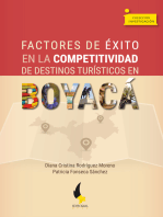 Factores de éxito en la competitividad de destinos turísticos en Boyacá