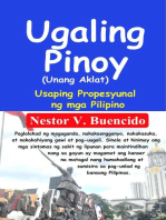 Ugaling Pinoy (Unang Aklat) Usaping Propesyunal ng mga Pilipino