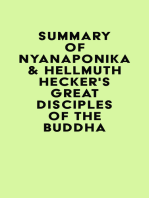 Summary of Nyanaponika & Hellmuth Hecker's Great Disciples of the Buddha
