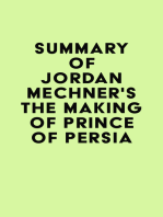 Summary of Jordan Mechner's The Making of Prince of Persia