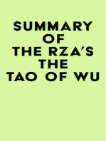 Summary of The RZA's The Tao of Wu