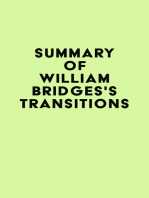 Summary of William Bridges's Transitions