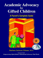 Academic Advocacy for Gifted Children