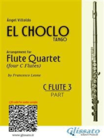 Flute 3 part "El Choclo" tango for Flute Quartet