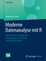 Moderne Datenanalyse mit R: Daten einlesen, aufbereiten, visualisieren, modellieren und kommunizieren
