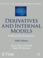 Derivatives and Internal Models: Modern Risk Management