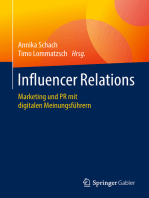 Influencer Relations: Marketing und PR mit digitalen Meinungsführern