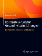 Kostensteuerung für Gesundheitseinrichtungen: Instrumente, Methoden und Beispiele