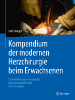 Kompendium der modernen Herzchirurgie beim Erwachsenen: Entscheidungsgrundlagen für den verantwortlichen Herzchirurgen