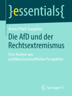 Die AfD und der Rechtsextremismus: Eine Analyse aus politikwissenschaftlicher Perspektive