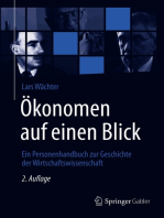 Ökonomen auf einen Blick: Ein Personenhandbuch zur Geschichte der Wirtschaftswissenschaft