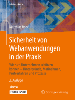 Sicherheit von Webanwendungen in der Praxis: Wie sich Unternehmen schützen können – Hintergründe, Maßnahmen, Prüfverfahren und Prozesse