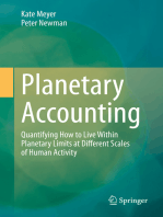 Planetary Accounting: Quantifying How to Live Within Planetary Limits at Different Scales of Human Activity