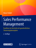 Sales Performance Management: Exzellenz im Vertrieb mit ganzheitlichen Steuerungskonzepten