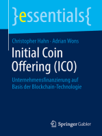 Initial Coin Offering (ICO): Unternehmensfinanzierung auf Basis der Blockchain-Technologie