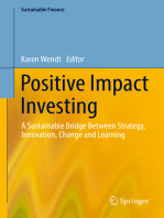 Positive Impact Investing: A Sustainable Bridge Between Strategy, Innovation, Change and Learning