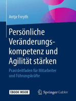 Persönliche Veränderungskompetenz und Agilität stärken: Praxisleitfaden für Mitarbeiter und Führungskräfte