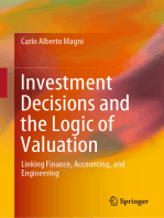 Investment Decisions and the Logic of Valuation: Linking Finance, Accounting, and Engineering