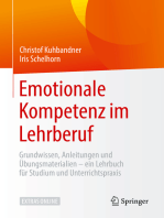 Emotionale Kompetenz im Lehrberuf: Grundwissen, Anleitungen & Übungsmaterialien – ein Lehrbuch für Studium und Unterrichtspraxis